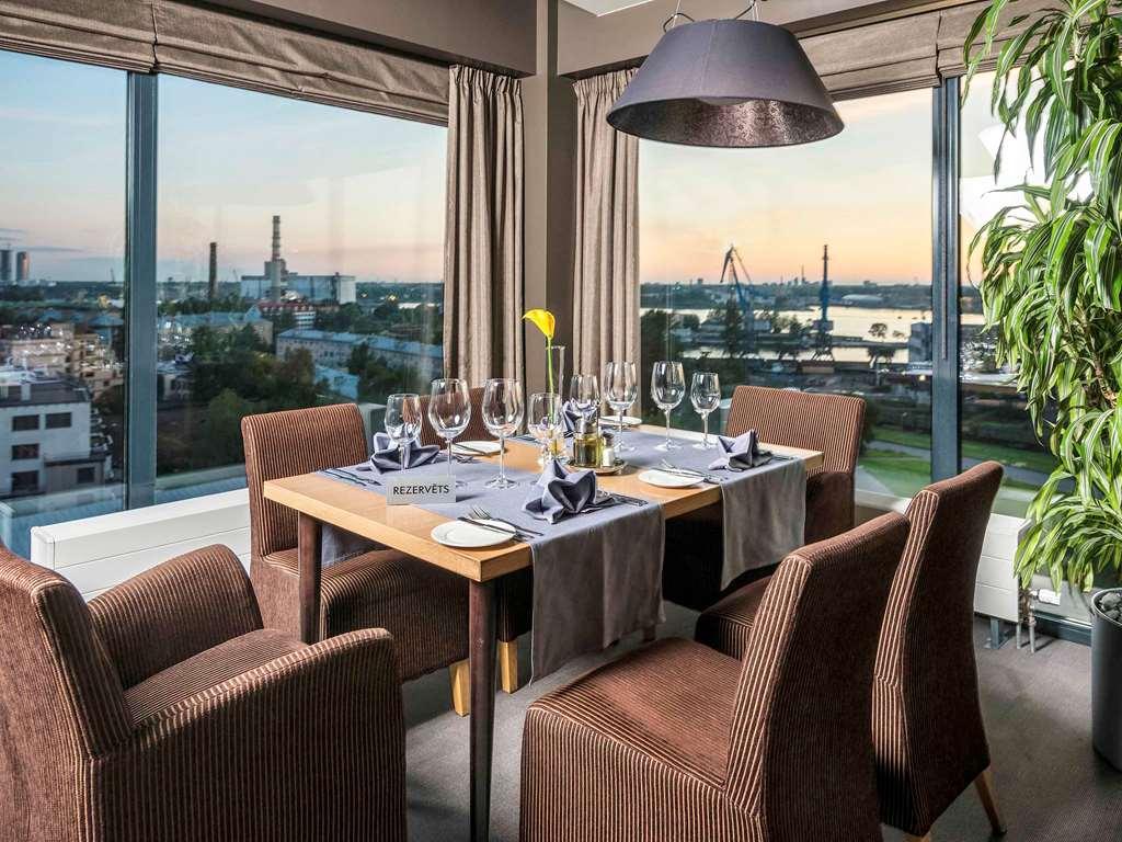 Rija Port Hotel Riga Étterem fotó